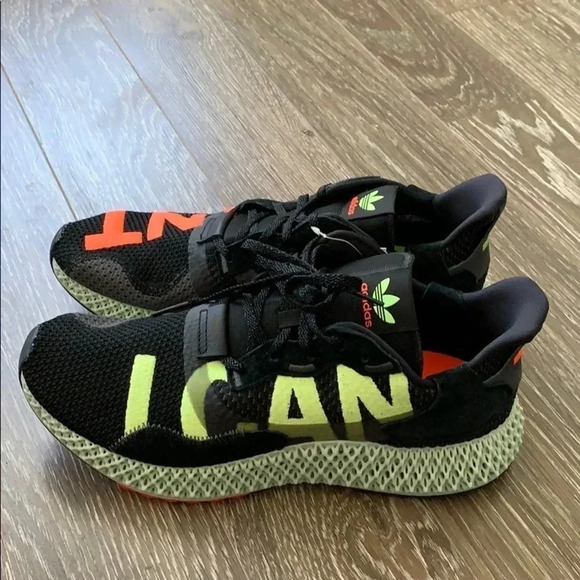Adidas 4D ZX 4000 I Can, I Want Sneakers NWT - Picture 1 of 7